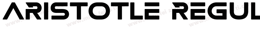 ARISTOTLE Regula字体转换